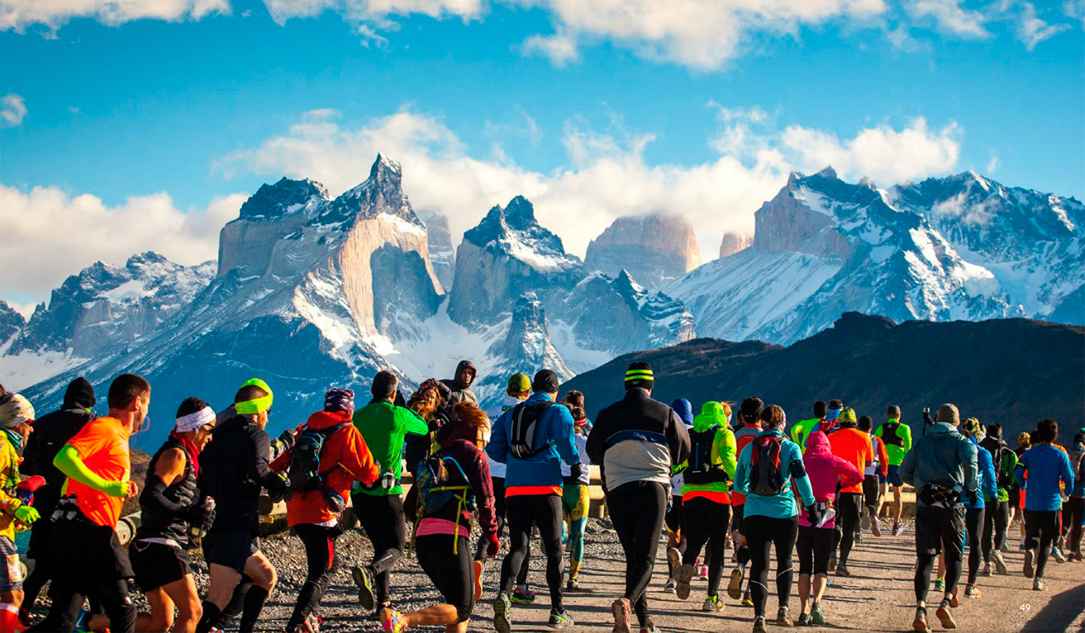 Corrida Patagonia International Marathon Cascada Expediciones